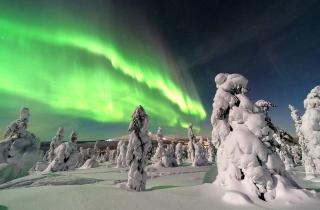 Modern arctic unique nature experience